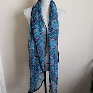 Long chiffon scarf